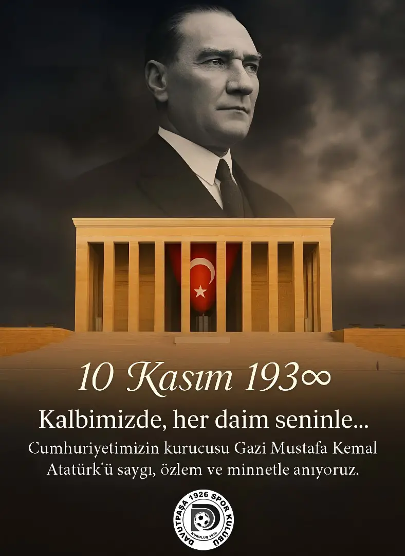 10 Kasım Atatürk'ü Anma Günü